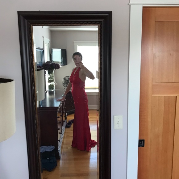 Red Hot Valentine Gown - Picture 8 of 8